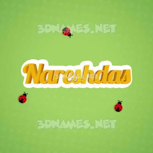 nareshdas in Ladybugs style - 3D name wallpaper nareshdas in Ladybugs style - 3D name wallpaper