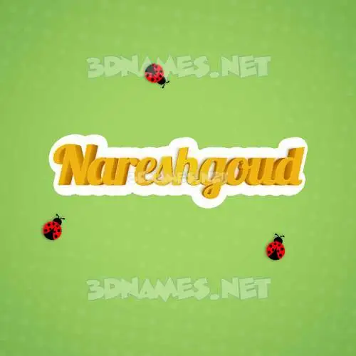 nareshgoud in Ladybugs style - 3D name wallpaper nareshgoud in Ladybugs style - 3D name wallpaper