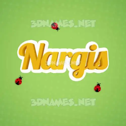 nargis in Ladybugs style - 3D name wallpaper nargis in Ladybugs style - 3D name wallpaper