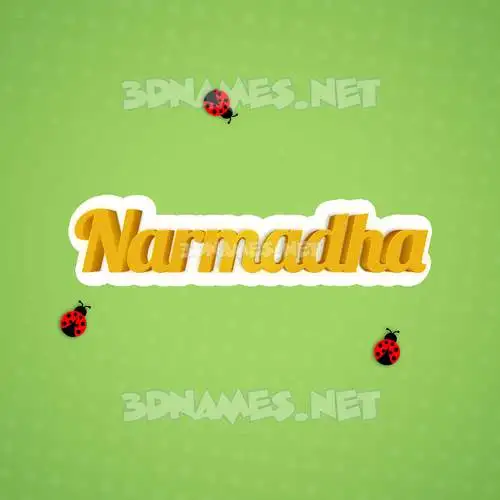 narmadha in Ladybugs style - 3D name wallpaper narmadha in Ladybugs style - 3D name wallpaper