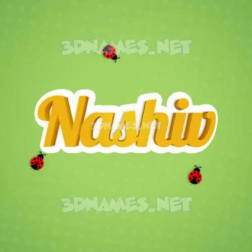nashiv in Ladybugs style - 3D name wallpaper nashiv in Ladybugs style - 3D name wallpaper