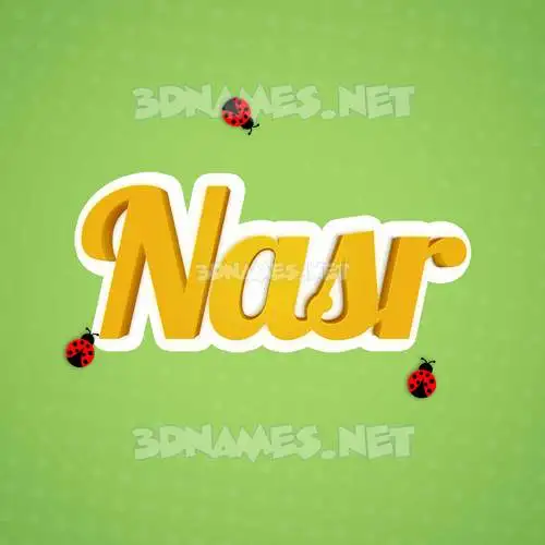 nasr in Ladybugs style - 3D name wallpaper nasr in Ladybugs style - 3D name wallpaper