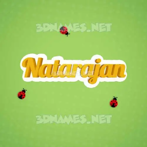natarajan in Ladybugs style - 3D name wallpaper natarajan in Ladybugs style - 3D name wallpaper