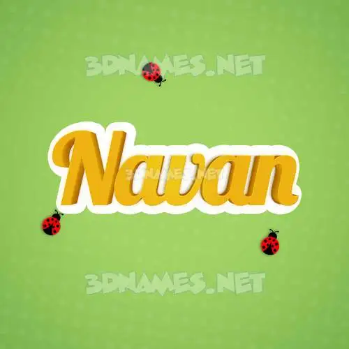 navan in Ladybugs style - 3D name wallpaper navan in Ladybugs style - 3D name wallpaper