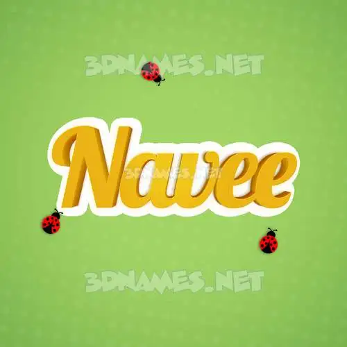 navee in Ladybugs style - 3D name wallpaper navee in Ladybugs style - 3D name wallpaper