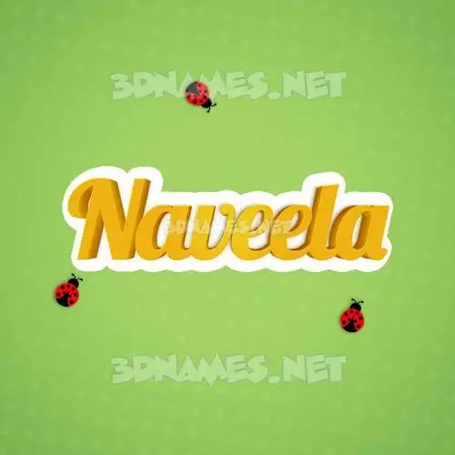 naveela in Ladybugs style - 3D name wallpaper naveela in Ladybugs style - 3D name wallpaper