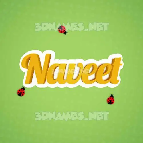 naveet in Ladybugs style - 3D name wallpaper naveet in Ladybugs style - 3D name wallpaper