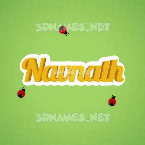 navnath in Ladybugs style - 3D name wallpaper navnath in Ladybugs style - 3D name wallpaper