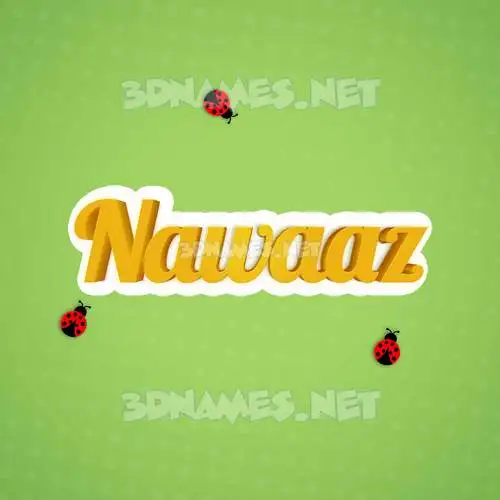 nawaaz in Ladybugs style - 3D name wallpaper nawaaz in Ladybugs style - 3D name wallpaper
