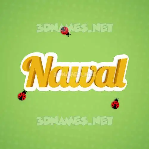 nawal in Ladybugs style - 3D name wallpaper nawal in Ladybugs style - 3D name wallpaper