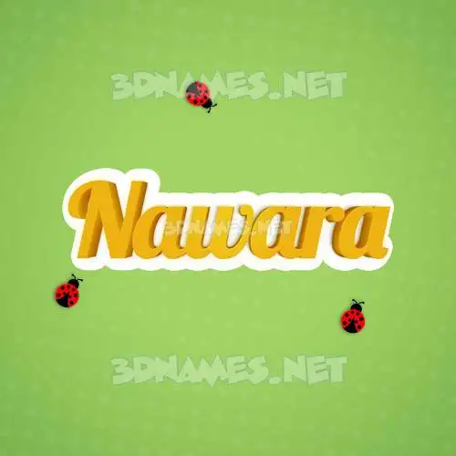 nawara in Ladybugs style - 3D name wallpaper nawara in Ladybugs style - 3D name wallpaper