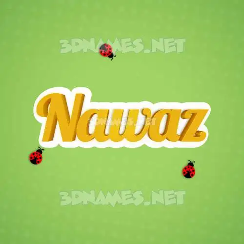 nawaz in Ladybugs style - 3D name wallpaper nawaz in Ladybugs style - 3D name wallpaper