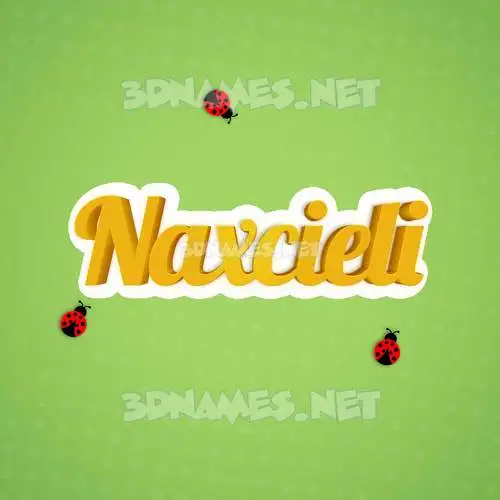 naxcieli in Ladybugs style - 3D name wallpaper naxcieli in Ladybugs style - 3D name wallpaper