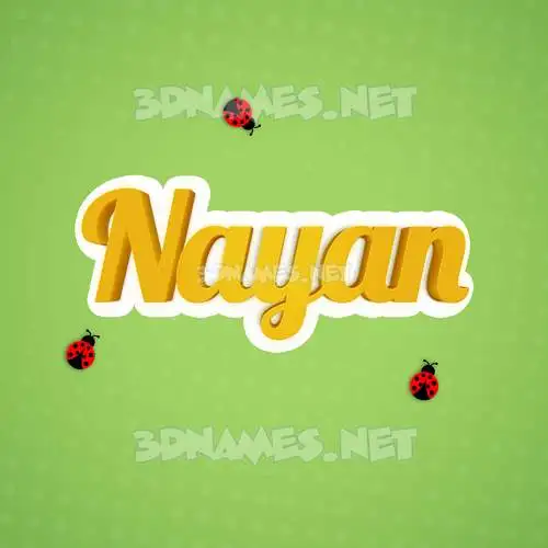 nayan in Ladybugs style - 3D name wallpaper nayan in Ladybugs style - 3D name wallpaper