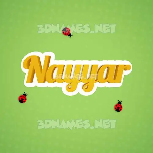 nayyar in Ladybugs style - 3D name wallpaper nayyar in Ladybugs style - 3D name wallpaper