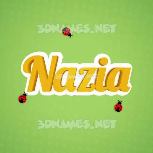 nazia in Ladybugs style - 3D name wallpaper nazia in Ladybugs style - 3D name wallpaper