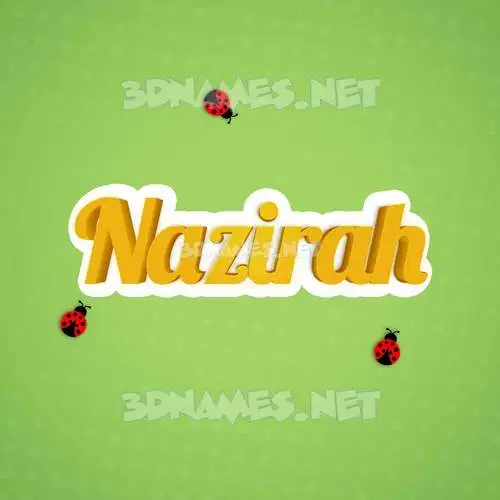 nazirah in Ladybugs style - 3D name wallpaper nazirah in Ladybugs style - 3D name wallpaper