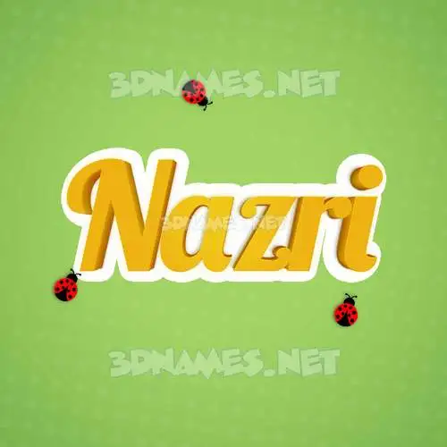 nazri in Ladybugs style - 3D name wallpaper nazri in Ladybugs style - 3D name wallpaper