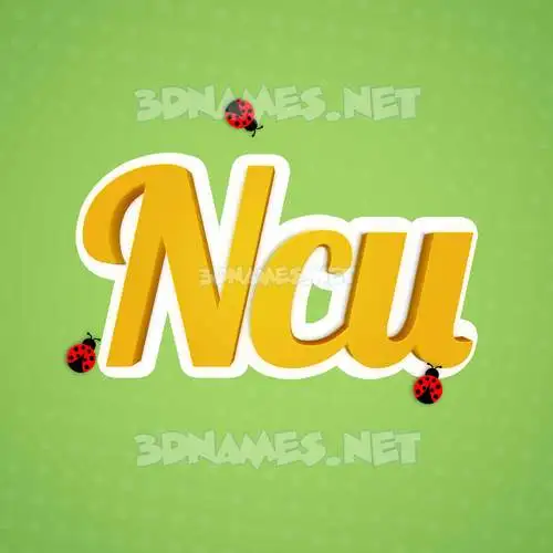 ncu in Ladybugs style - 3D name wallpaper ncu in Ladybugs style - 3D name wallpaper