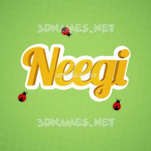 neegi in Ladybugs style - 3D name wallpaper neegi in Ladybugs style - 3D name wallpaper