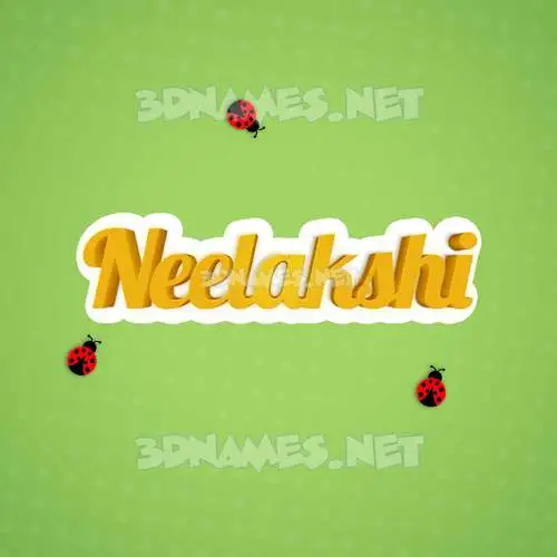 neelakshi in Ladybugs style - 3D name wallpaper neelakshi in Ladybugs style - 3D name wallpaper