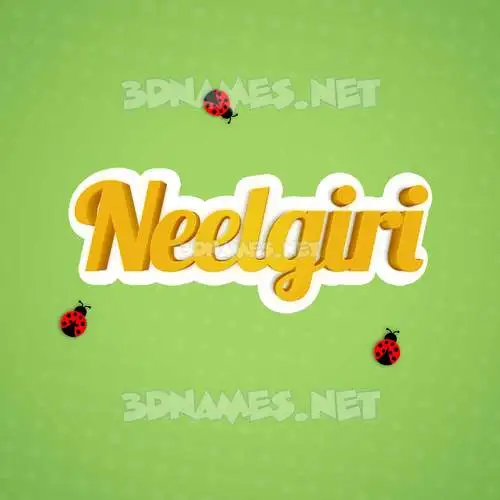 neelgiri in Ladybugs style - 3D name wallpaper neelgiri in Ladybugs style - 3D name wallpaper