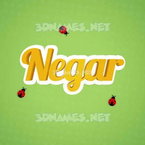 negar in Ladybugs style - 3D name wallpaper negar in Ladybugs style - 3D name wallpaper