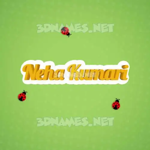 neha kumari in Ladybugs style - 3D name wallpaper neha kumari in Ladybugs style - 3D name wallpaper
