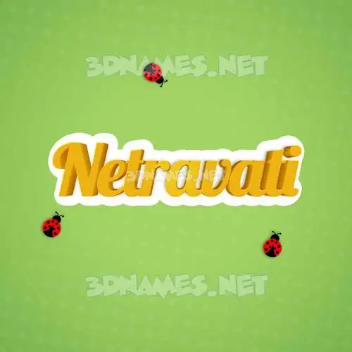 netravati in Ladybugs style - 3D name wallpaper netravati in Ladybugs style - 3D name wallpaper