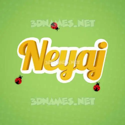 neyaj in Ladybugs style - 3D name wallpaper neyaj in Ladybugs style - 3D name wallpaper