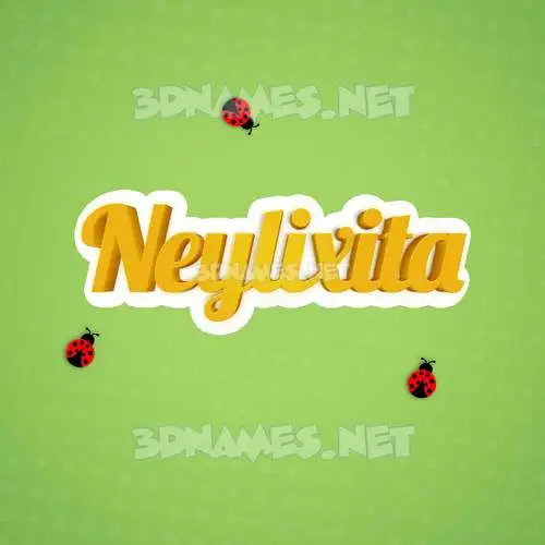 neylixita in Ladybugs style - 3D name wallpaper neylixita in Ladybugs style - 3D name wallpaper