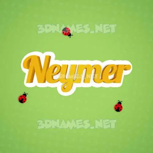 neymer in Ladybugs style - 3D name wallpaper neymer in Ladybugs style - 3D name wallpaper