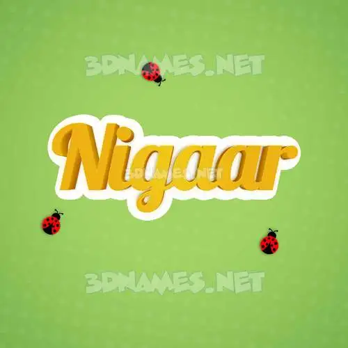 nigaar in Ladybugs style - 3D name wallpaper nigaar in Ladybugs style - 3D name wallpaper
