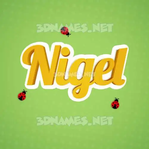 nigel in Ladybugs style - 3D name wallpaper nigel in Ladybugs style - 3D name wallpaper