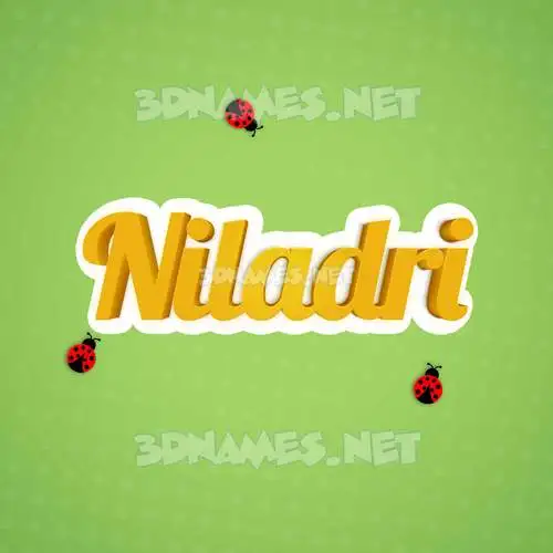 niladri in Ladybugs style - 3D name wallpaper niladri in Ladybugs style - 3D name wallpaper