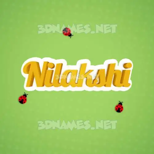 nilakshi in Ladybugs style - 3D name wallpaper nilakshi in Ladybugs style - 3D name wallpaper