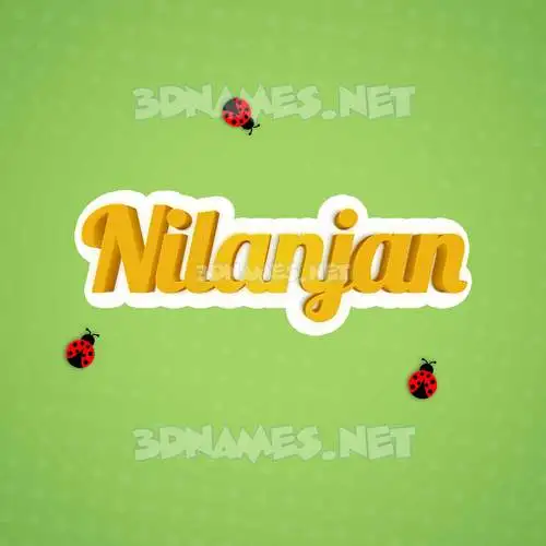 nilanjan in Ladybugs style - 3D name wallpaper nilanjan in Ladybugs style - 3D name wallpaper