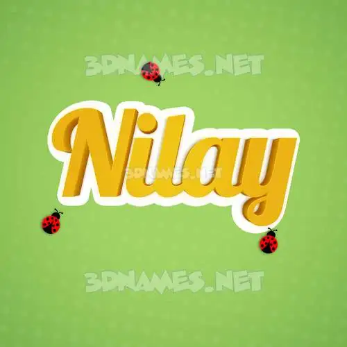 nilay in Ladybugs style - 3D name wallpaper nilay in Ladybugs style - 3D name wallpaper