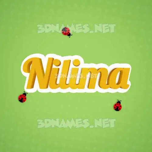 nilima in Ladybugs style - 3D name wallpaper nilima in Ladybugs style - 3D name wallpaper