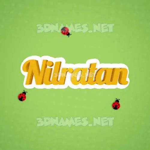 nilratan in Ladybugs style - 3D name wallpaper nilratan in Ladybugs style - 3D name wallpaper