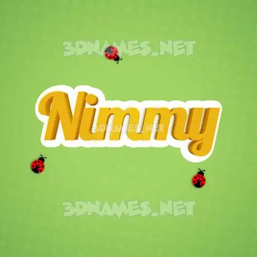 nimmy in Ladybugs style - 3D name wallpaper nimmy in Ladybugs style - 3D name wallpaper