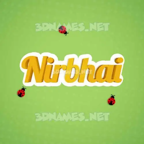nirbhai in Ladybugs style - 3D name wallpaper nirbhai in Ladybugs style - 3D name wallpaper