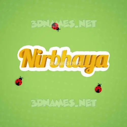 nirbhaya in Ladybugs style - 3D name wallpaper nirbhaya in Ladybugs style - 3D name wallpaper
