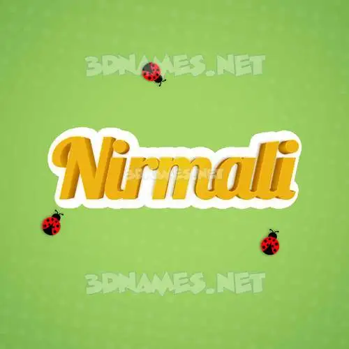 nirmali in Ladybugs style - 3D name wallpaper nirmali in Ladybugs style - 3D name wallpaper