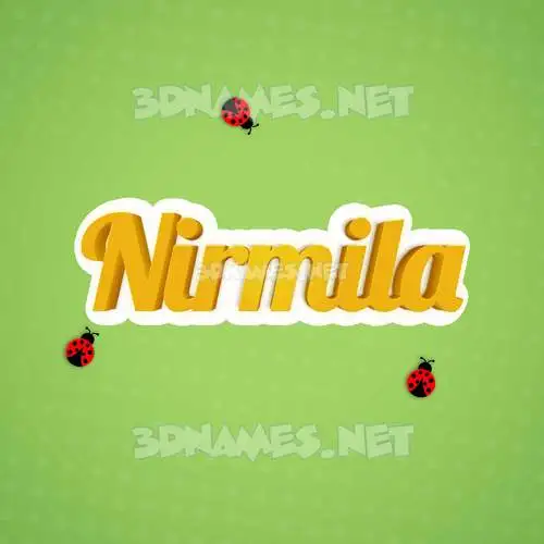 nirmila in Ladybugs style - 3D name wallpaper nirmila in Ladybugs style - 3D name wallpaper
