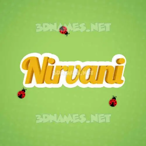 nirvani in Ladybugs style - 3D name wallpaper nirvani in Ladybugs style - 3D name wallpaper