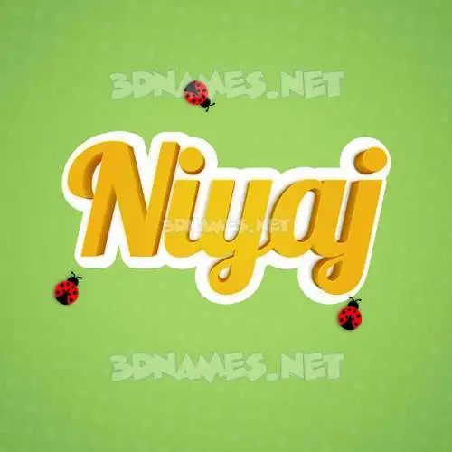 niyaj in Ladybugs style - 3D name wallpaper niyaj in Ladybugs style - 3D name wallpaper