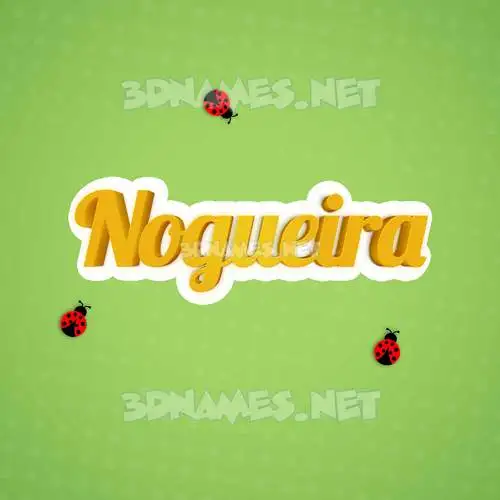 nogueira in Ladybugs style - 3D name wallpaper nogueira in Ladybugs style - 3D name wallpaper