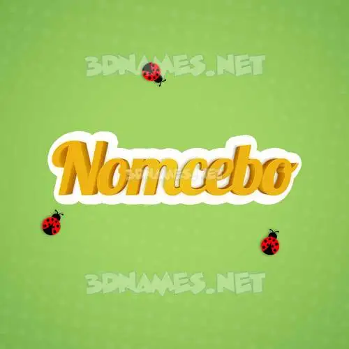 nomcebo in Ladybugs style - 3D name wallpaper nomcebo in Ladybugs style - 3D name wallpaper
