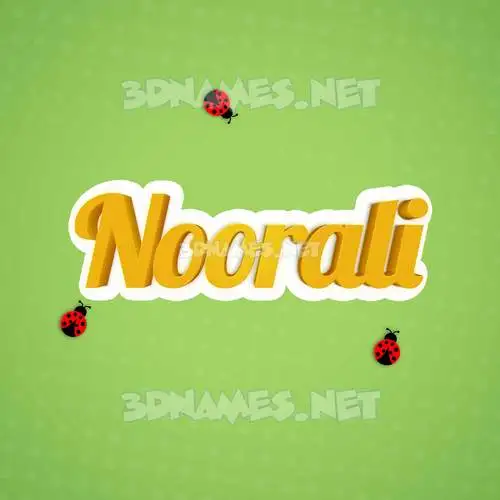noorali in Ladybugs style - 3D name wallpaper noorali in Ladybugs style - 3D name wallpaper